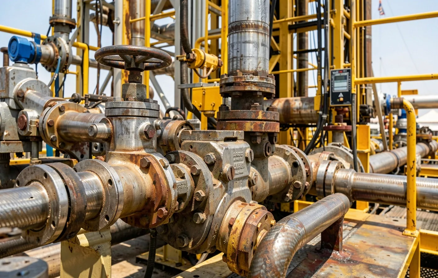 Infraestructura de perforación en yacimiento no convencional